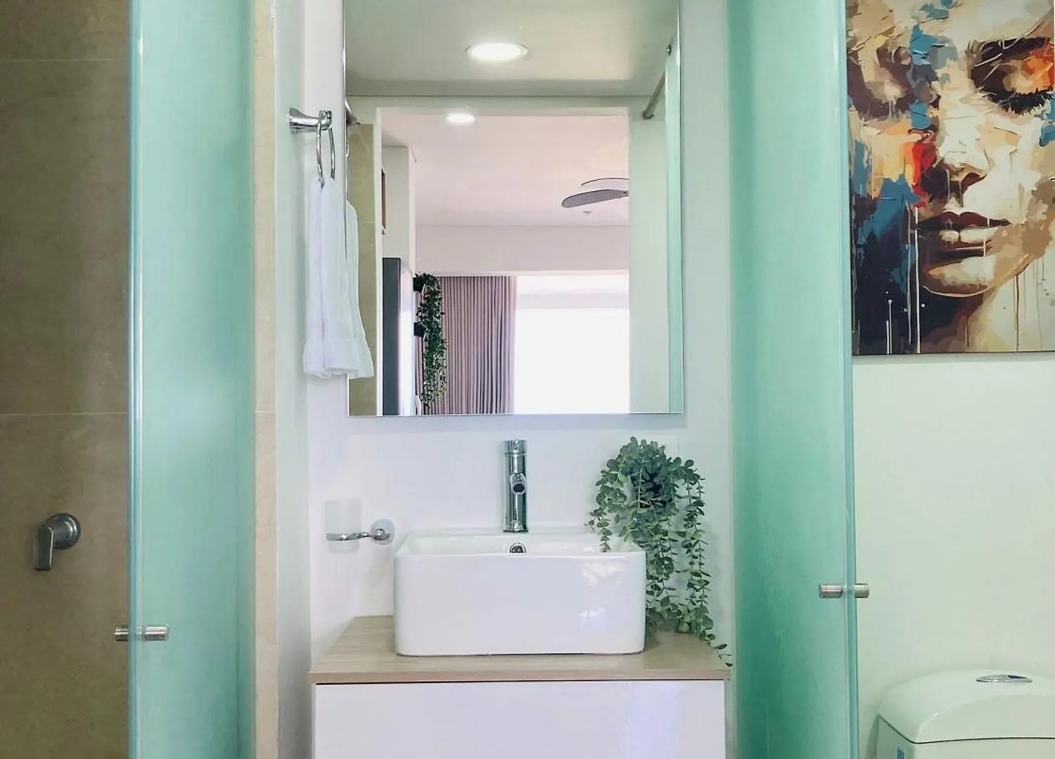 Apartment Cb1241 Crespo Suite Frente Aeropuerto Vista-Lago Cartagena